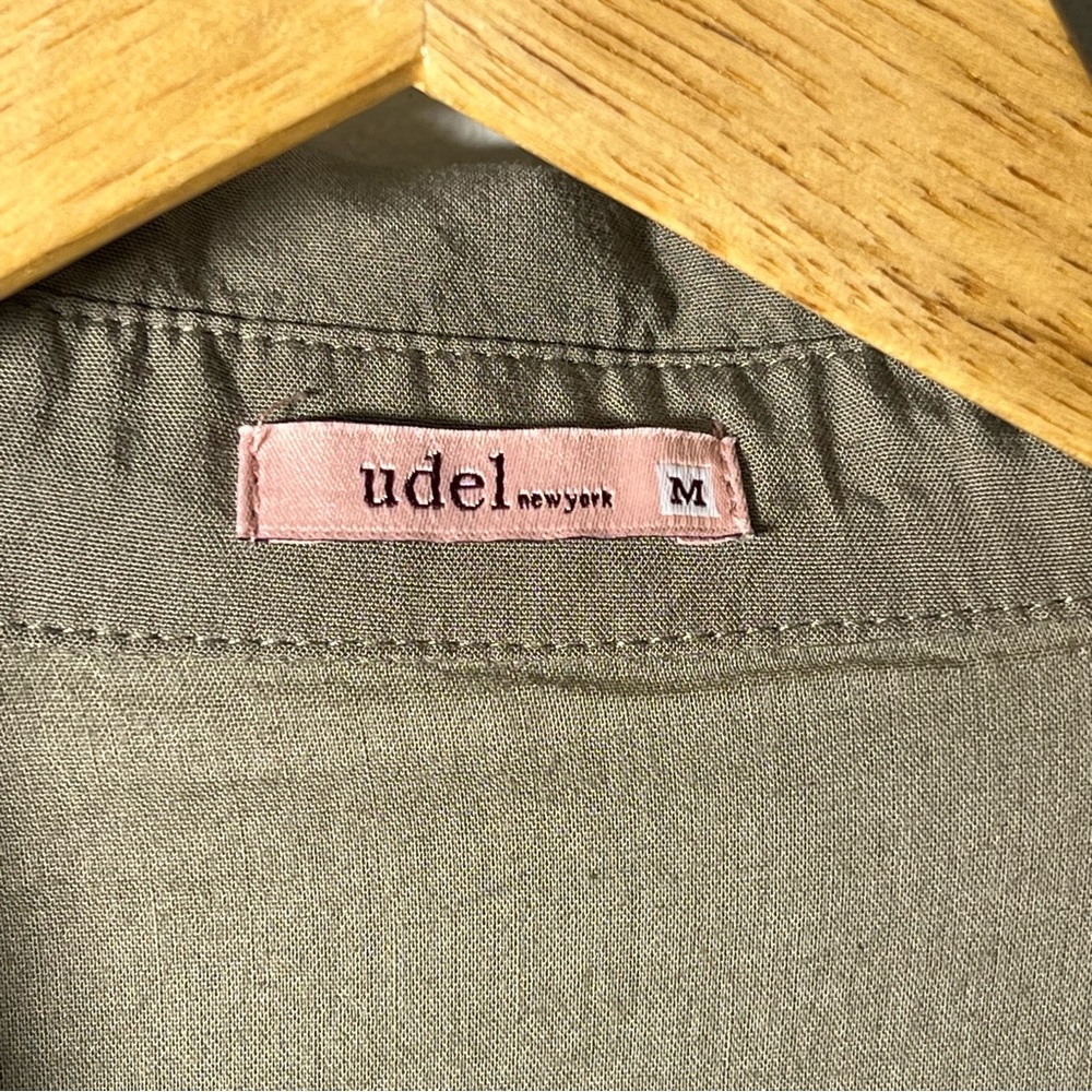 UDEL‎ NY Button Down Midi Shirt Dress - Picture 4 of 6
